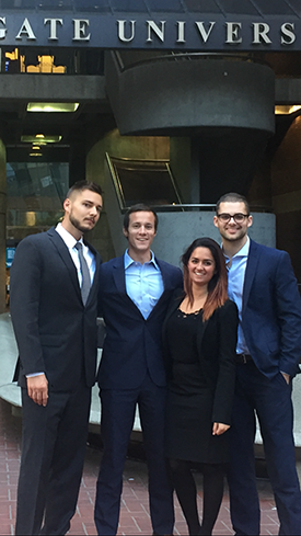 Trial Team Semi-Finalists at Golden Gate University Competition 2016